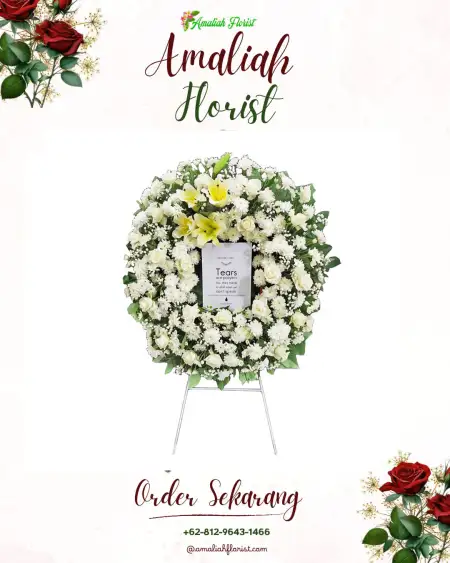 Krans Bunga Duka Ciseureuheun